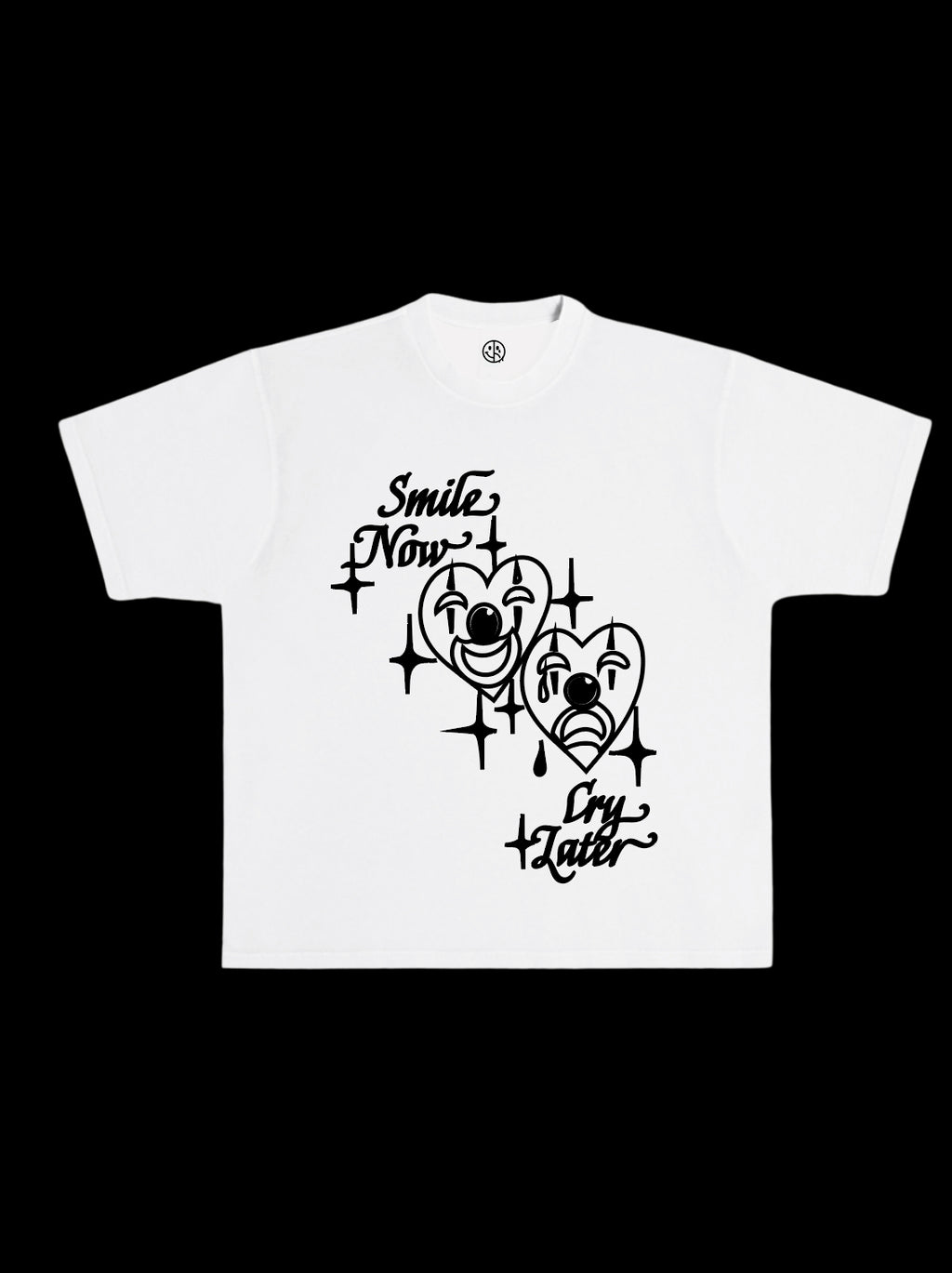smile now cry later tee